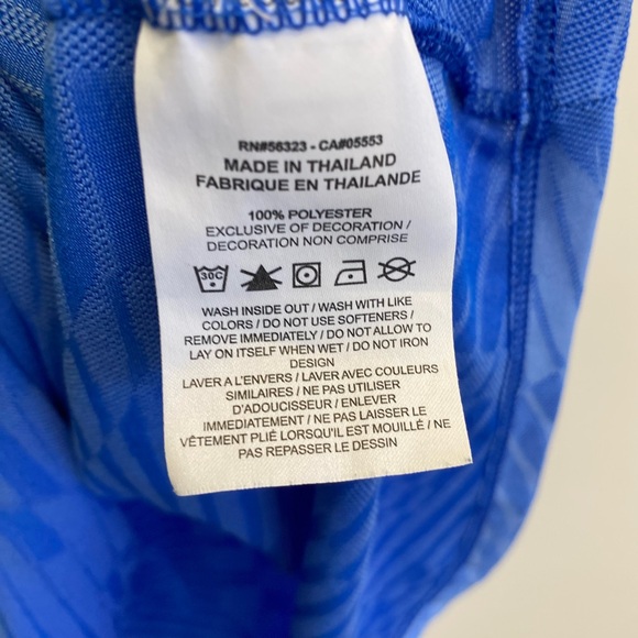 Nike Blue Dri-FIT Performance Tank Top - Picture 4 of 4